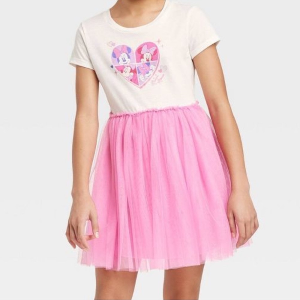 Girls' Minnie Mouse Heart Valentine's Day
Dress NWT